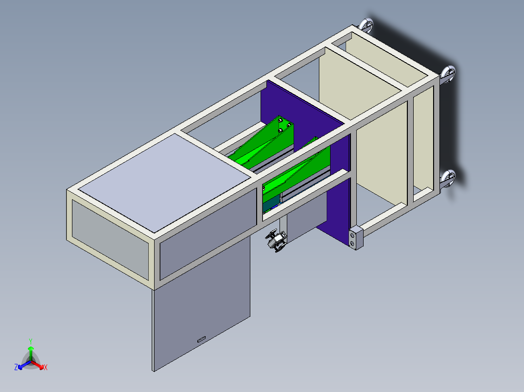 差压检测设备正等轴测图