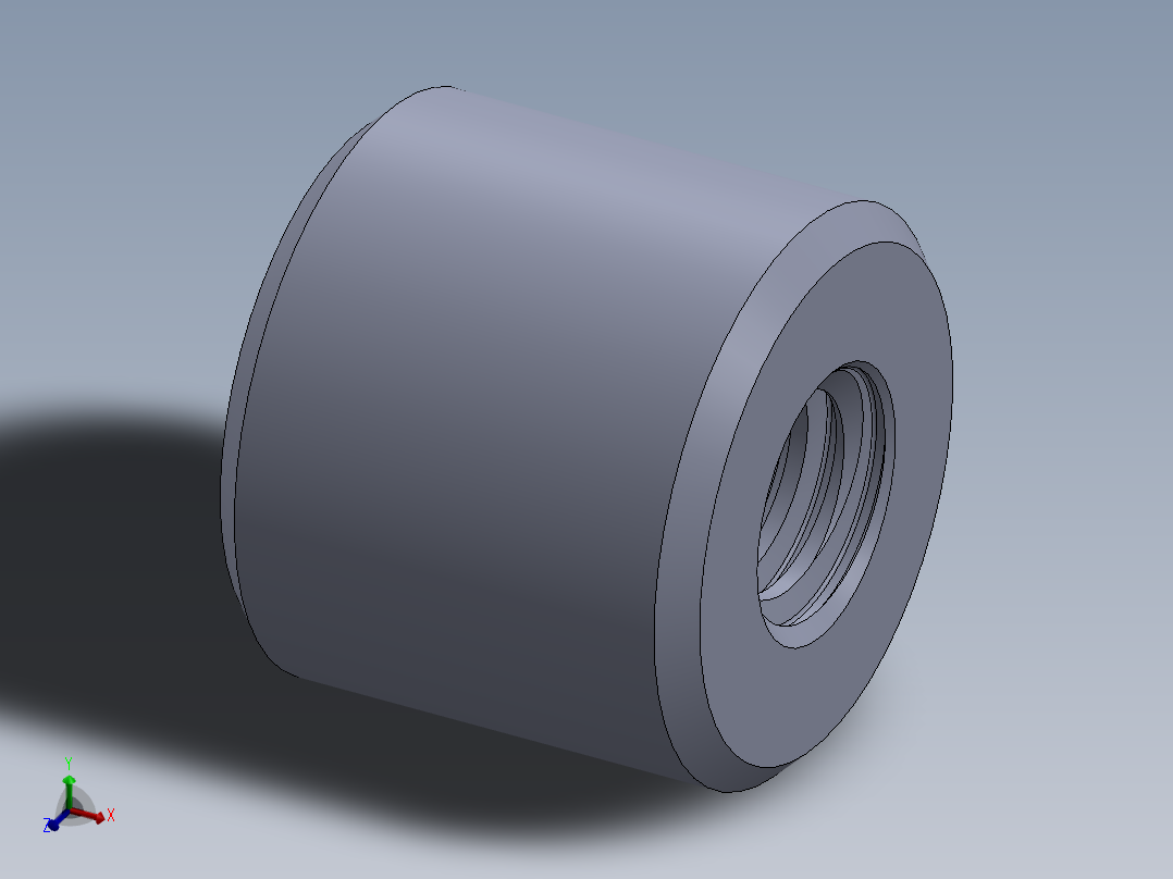 公制梯形螺母-TR8x1.5x18x16.SLDPRT