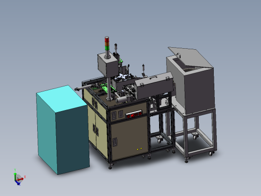 马达壳磁条组装设备