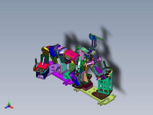 汽车排气管焊接夹具