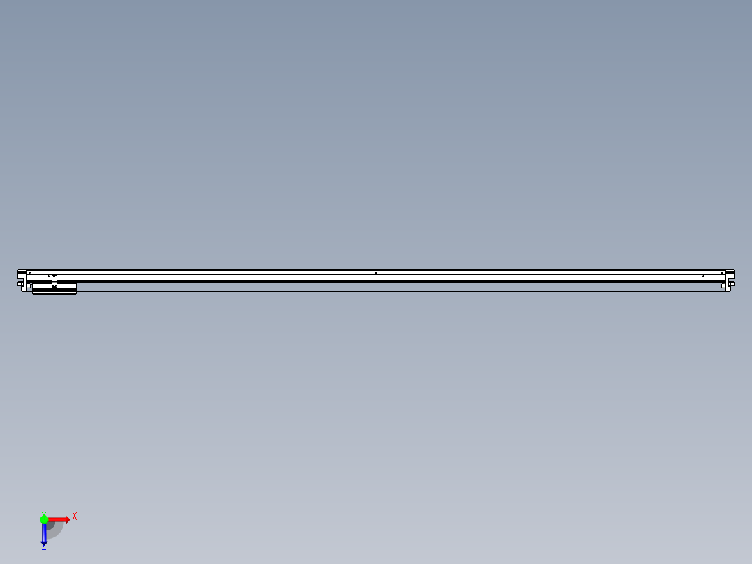 威洛博VL系列3d模型模组VL22H2Y-S2650俯视图