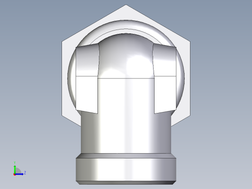 卡套式工业通用硬管接头EO_Bulkhead_elbow_WSV28LOMD71左视缩略图