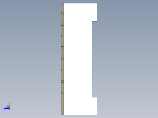 以太网交换机8个接口右视缩略图