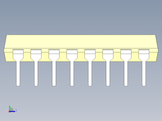 电容器 二极管 电阻器-STEP Resistor 330 Ohm 4116R-1-331LF左视缩略图