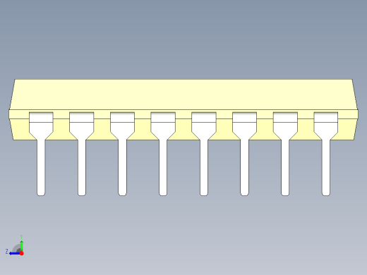 电容器 二极管 电阻器-STEP Resistor 330 Ohm 4116R-1-331LF右视缩略图