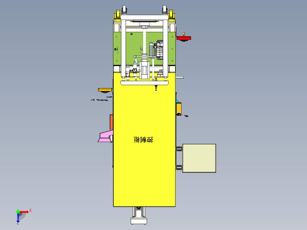 上箱体衬套压装俯视图