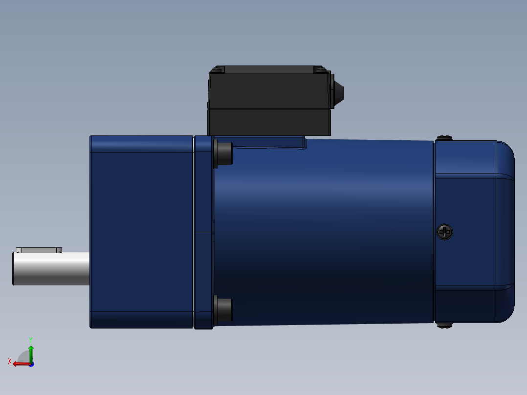 精研电机200yt01-18后视图
