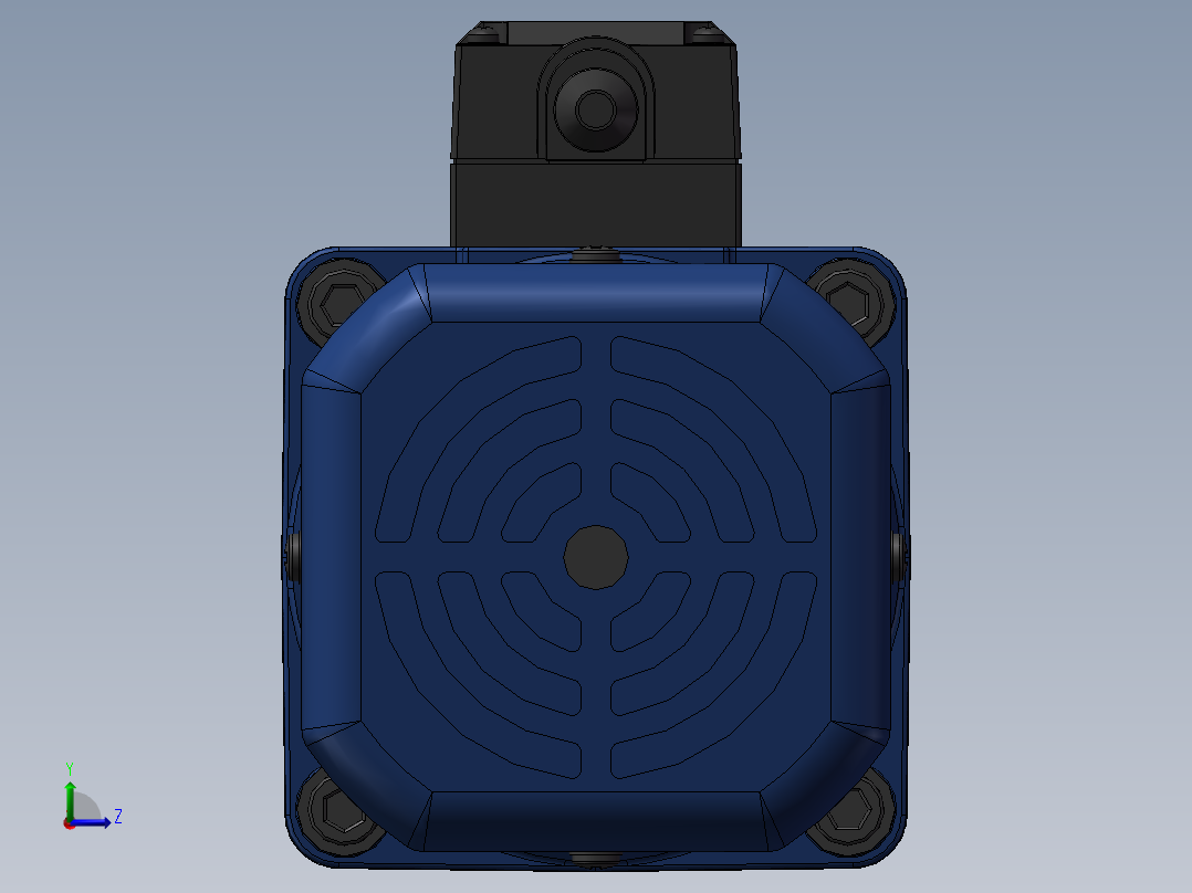 精研电机200yt01-18左视图