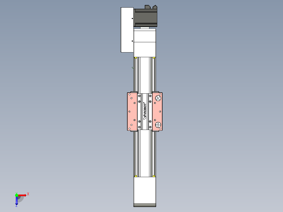 威洛博一般环境皮带-EB10-L224-S200-A1-ZP100-M3-L4俯视图