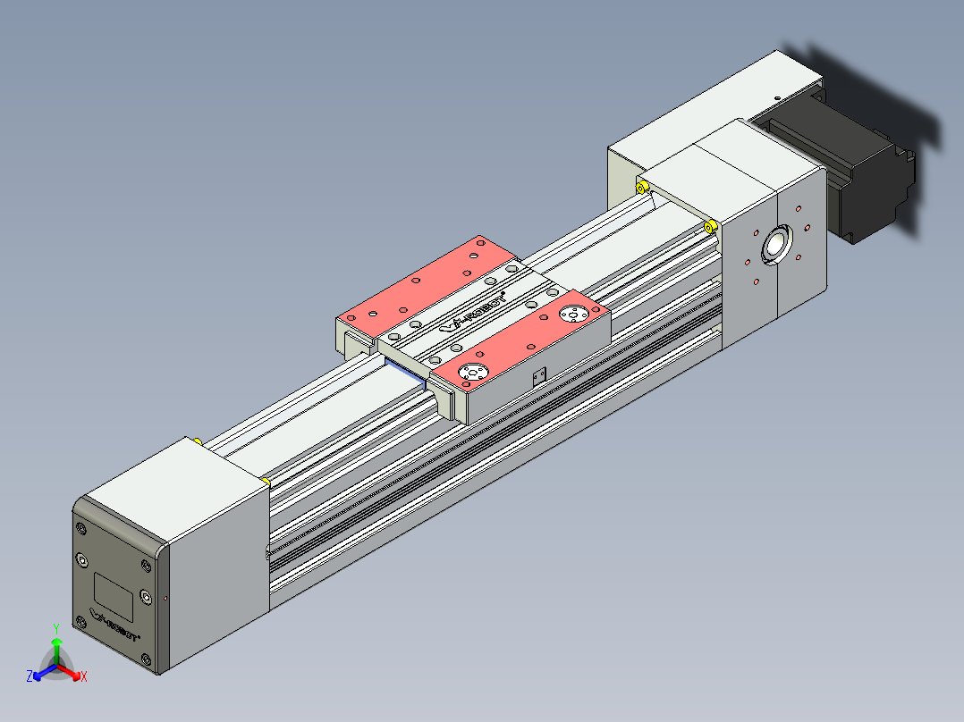 威洛博一般环境皮带-EB10-L224-S200-A1-ZP100-M3-L4正等轴测图