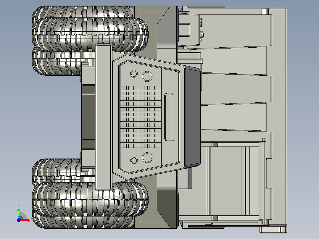 垃圾车 STP 3DM前视图