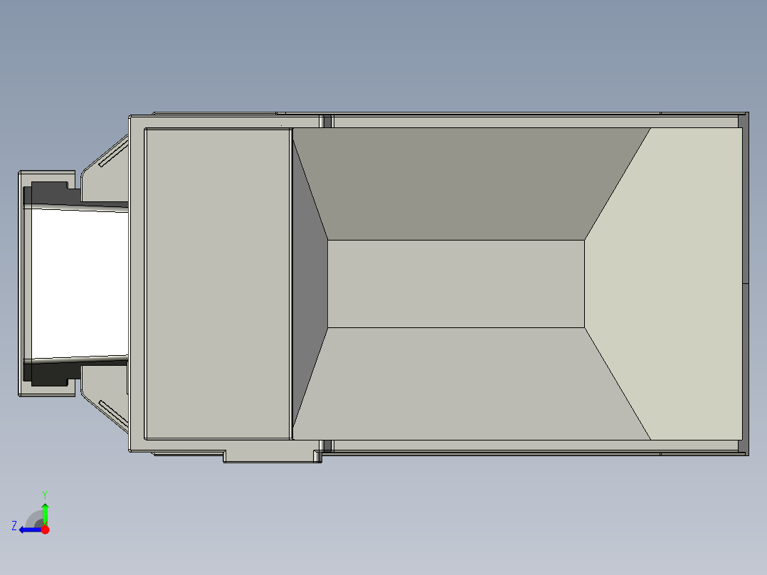 垃圾车 STP 3DM右视图