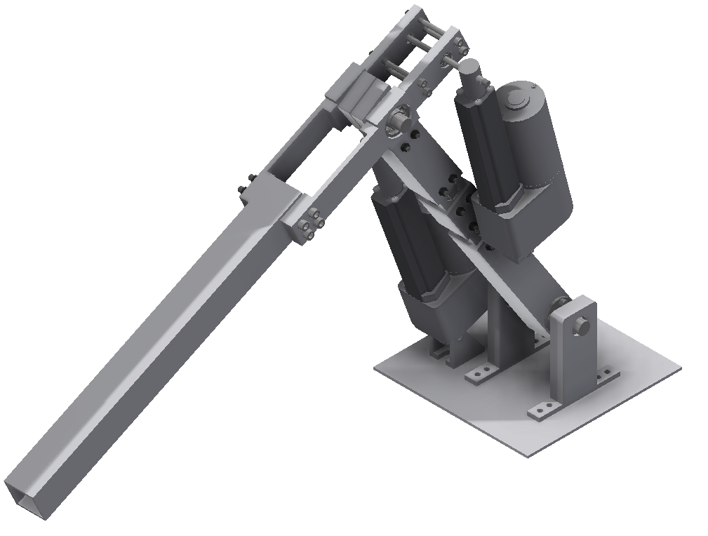 带有机械臂的行星漫游车