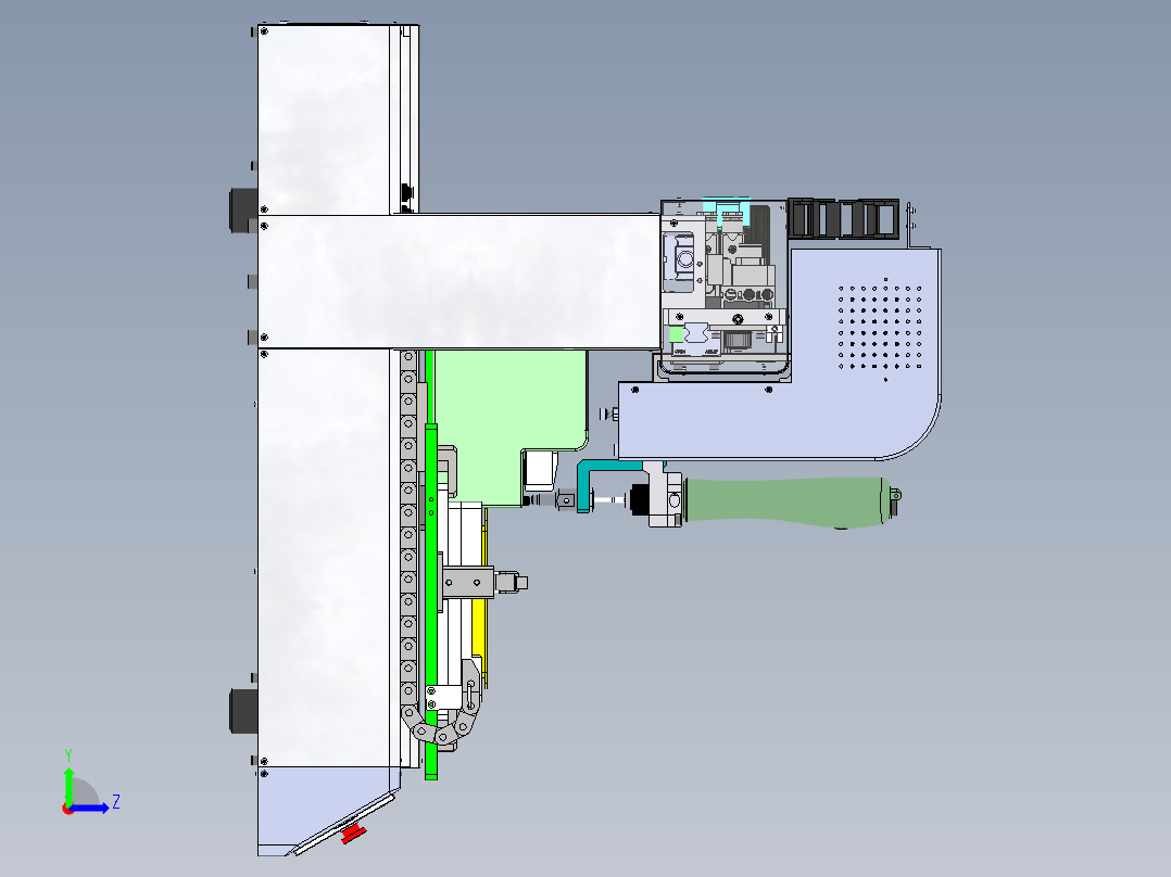 薄膜分离机左视图