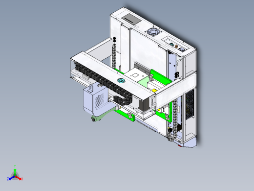 薄膜分离机正等轴测缩略图