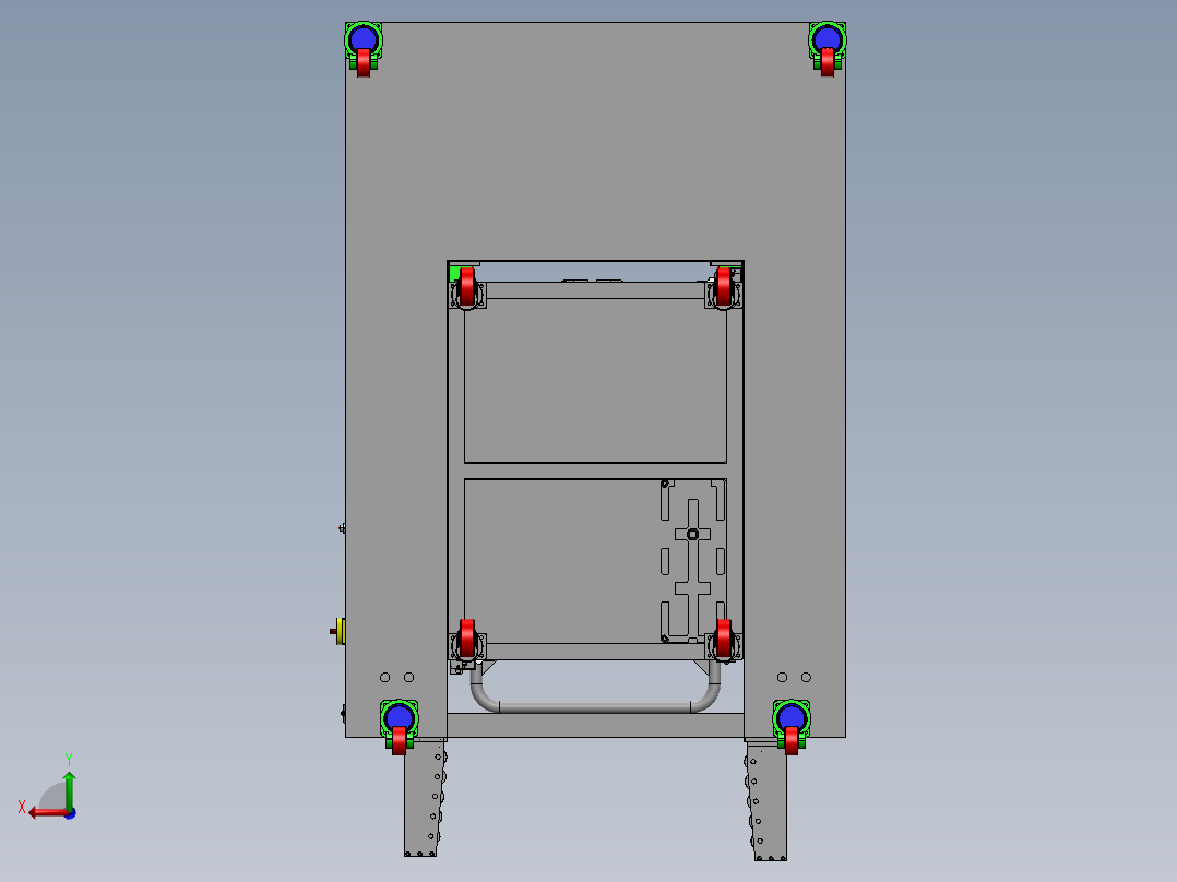 OPP上下料机sw20后视图