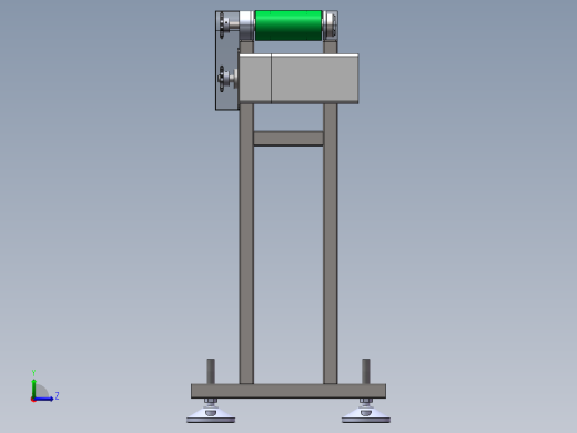 带磁皮带机左视缩略图