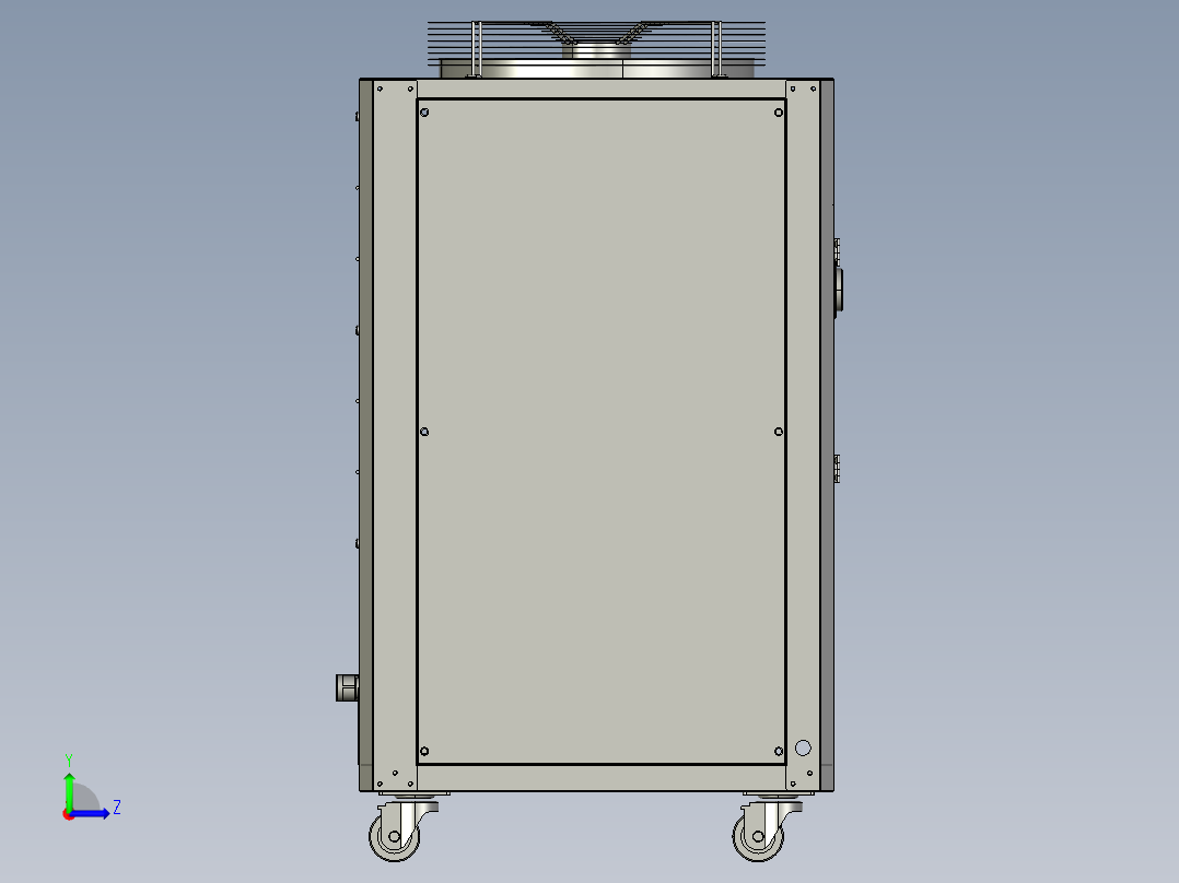 4P东旭工业油冷机散热冷却器10000kcal左视图