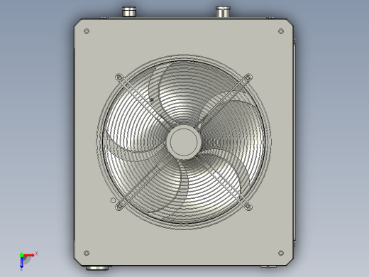 4P东旭工业油冷机散热冷却器10000kcal俯视缩略图
