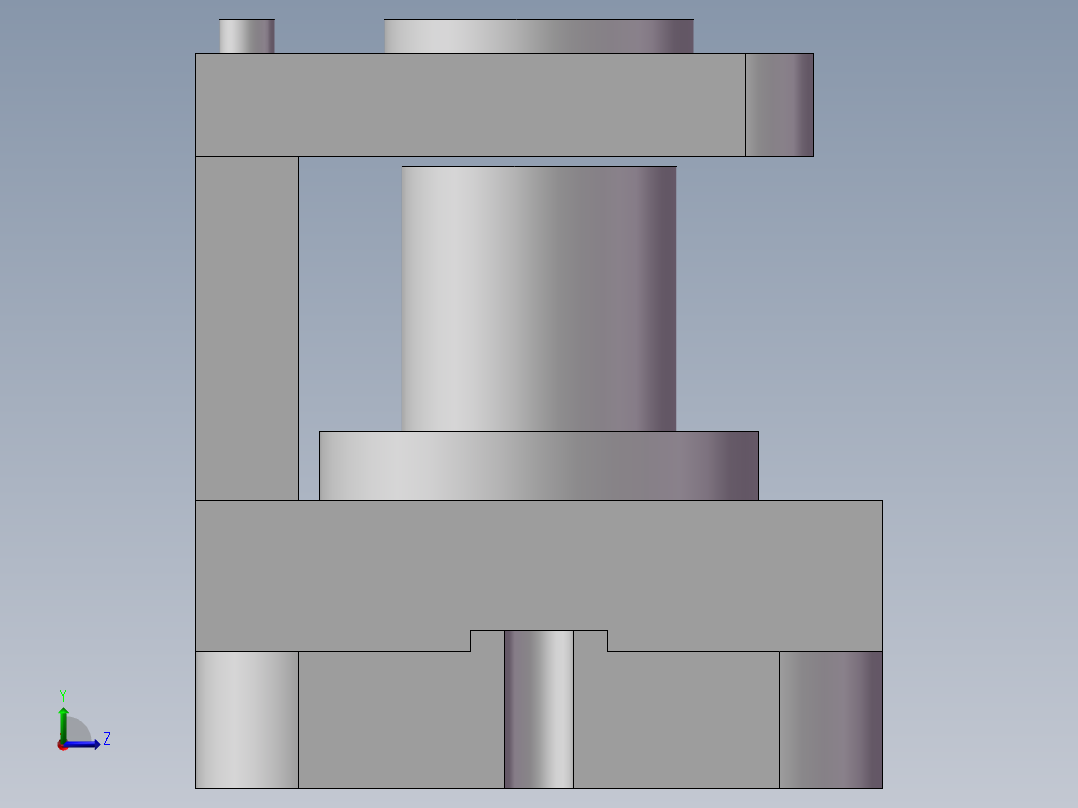 连杆设计左视图