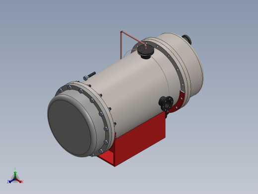 A2004032-生物质碳化炉正等轴测缩略图