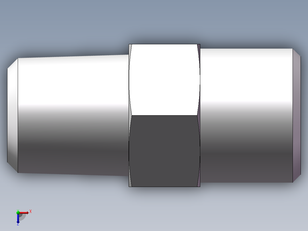 美制锥螺纹、1DN-16-04俯视图