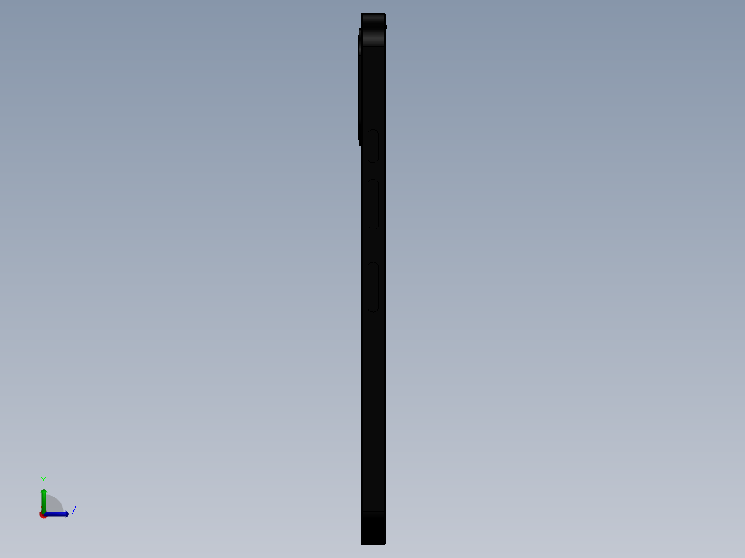 A2004957-Iphone 12 pro max 手机左视图