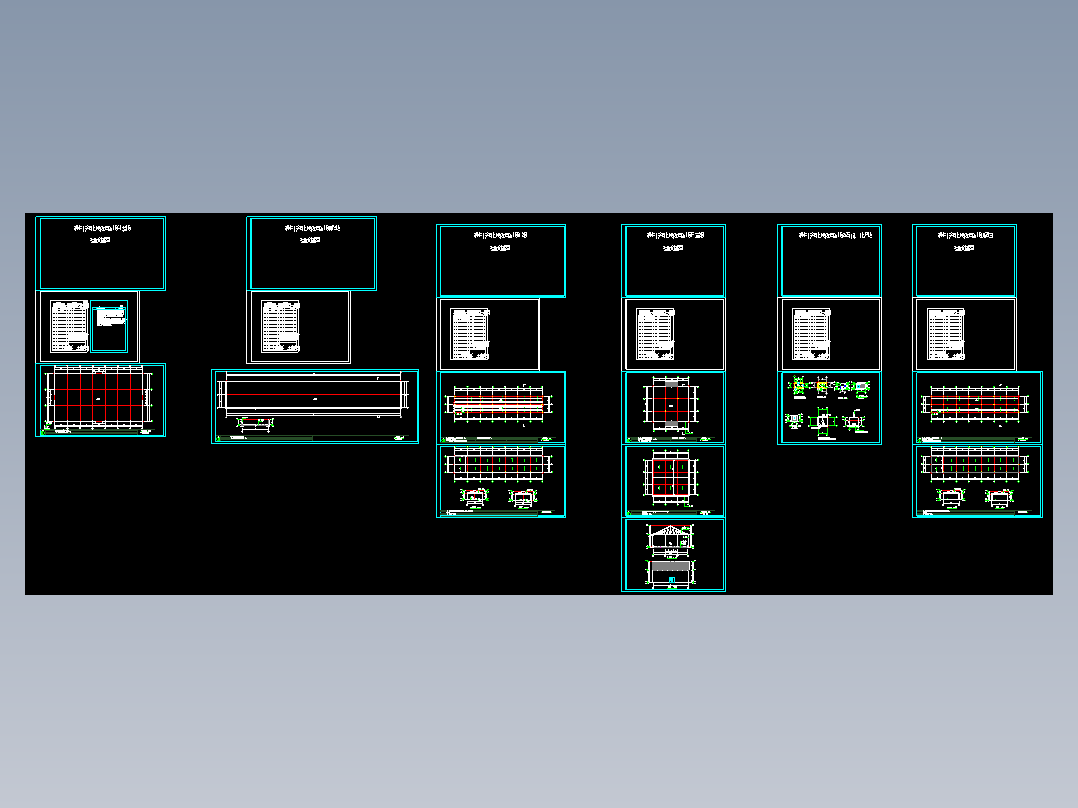 奶牛标准化规模养殖场养牛棚建筑图纸MF18