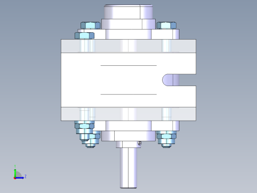 推拉电缆电工机左视缩略图