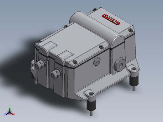 点胶机电控分线盒模型
