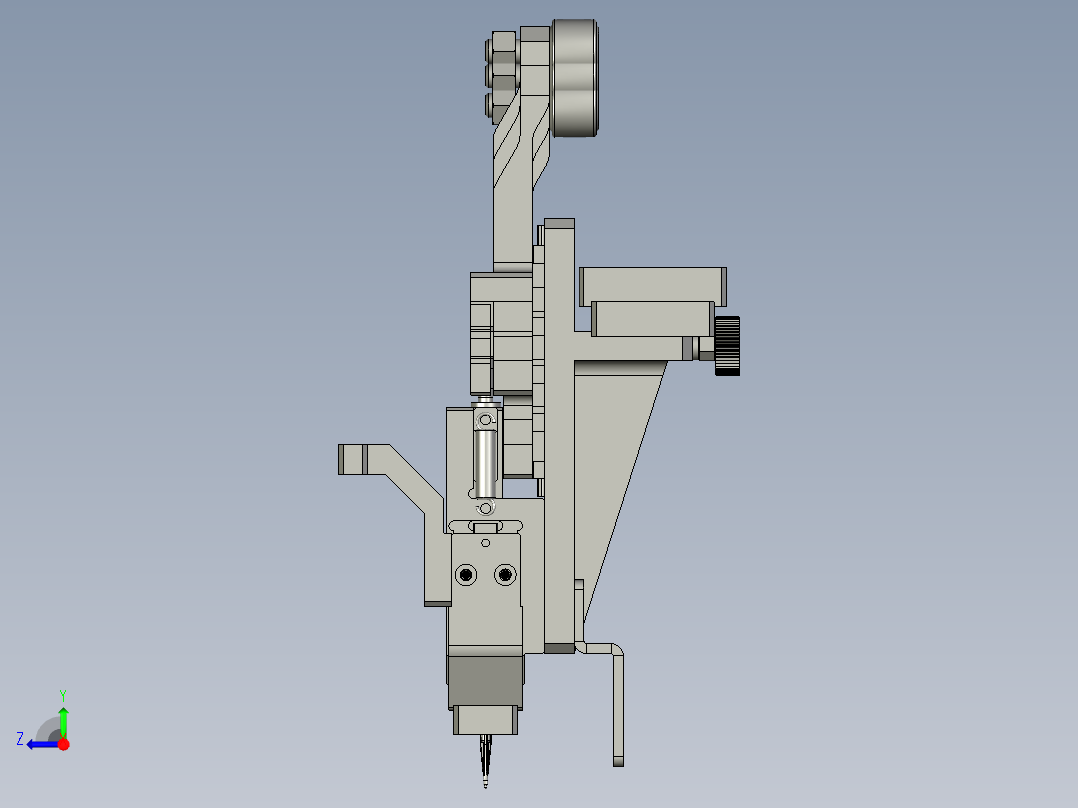 06-00-03pin针组件右视图