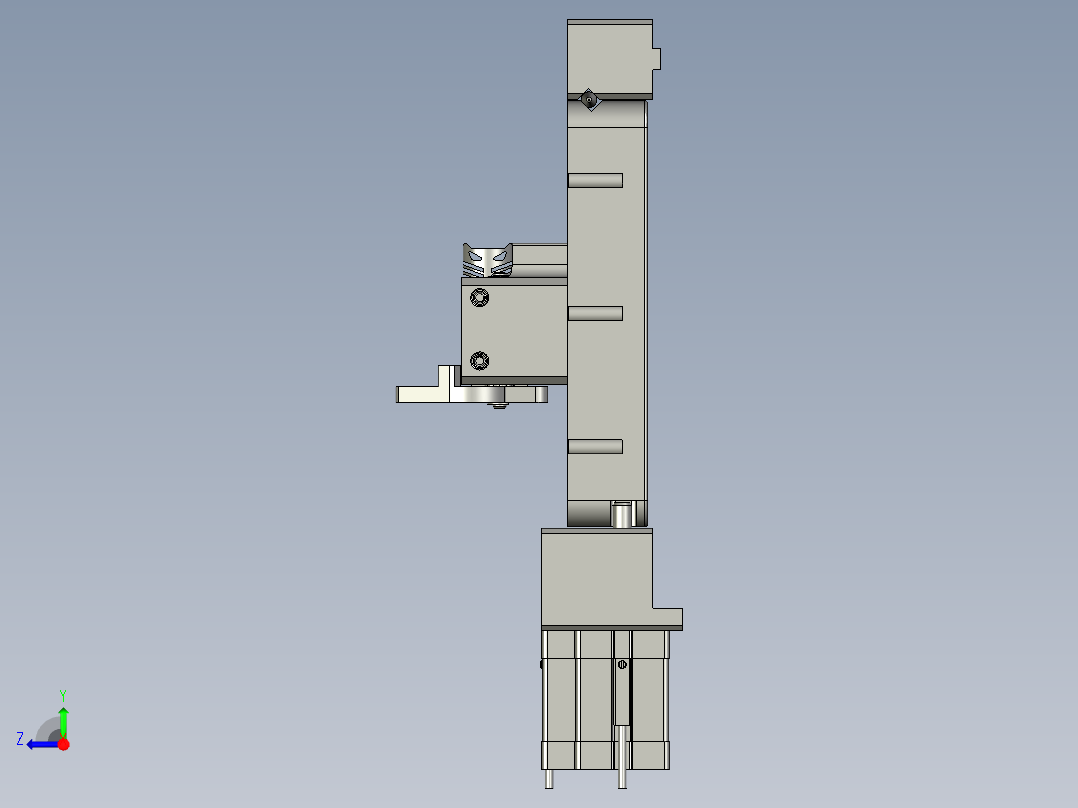T19-托盘定位组件-OP006右视图