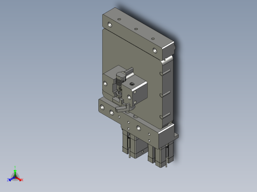 T19-托盘定位组件-OP006正等轴测缩略图