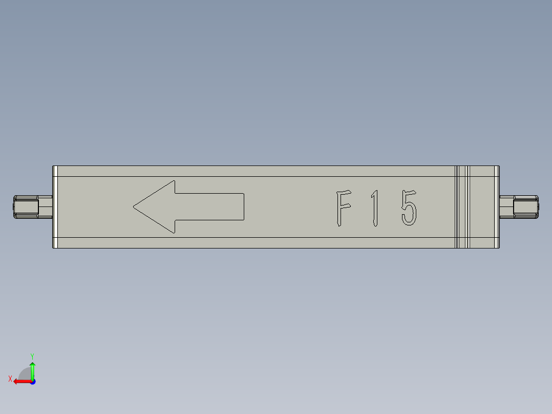 F15焊接工装装配图后视图