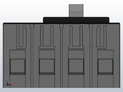 T5 3极╱4极 插入式[T5 4极 插入式塑壳断路器]ABB断路器前视缩略图
