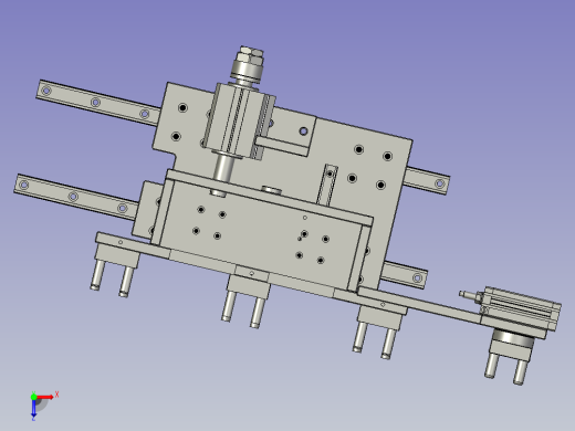 推料机构1俯视缩略图