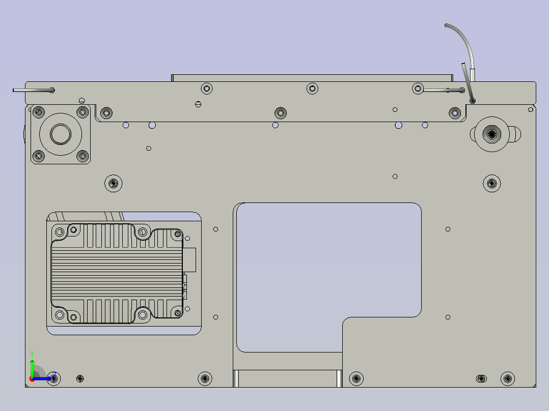 02-00-02中间流水线左视图