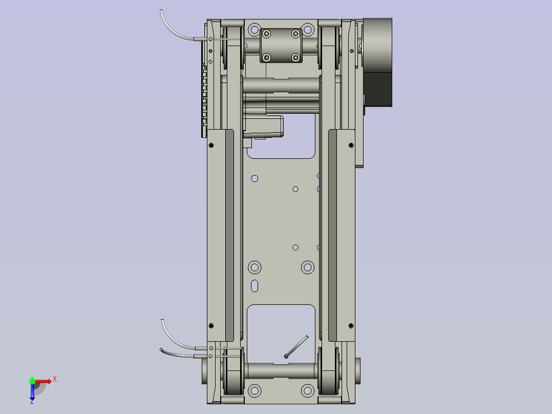 02-00-02中间流水线俯视图