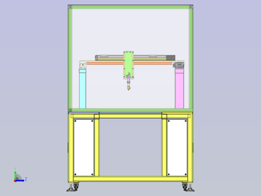 激光切割设备2左视缩略图