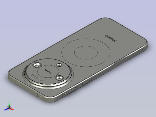 华为 Mate 80 Pro正等轴测缩略图