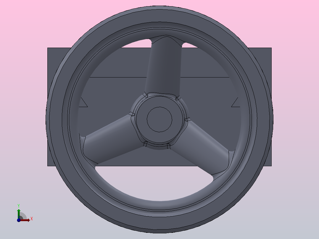 燕尾槽滑块拖板前视图