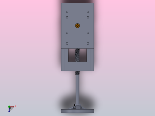 燕尾槽滑块拖板俯视缩略图