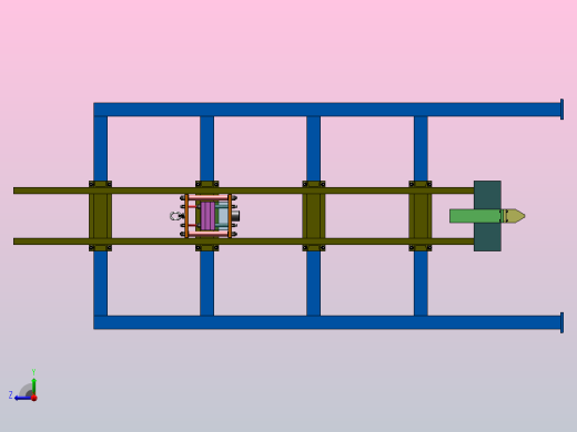 落锤冲击试验机-1（SW+CAD+说明书）右视缩略图