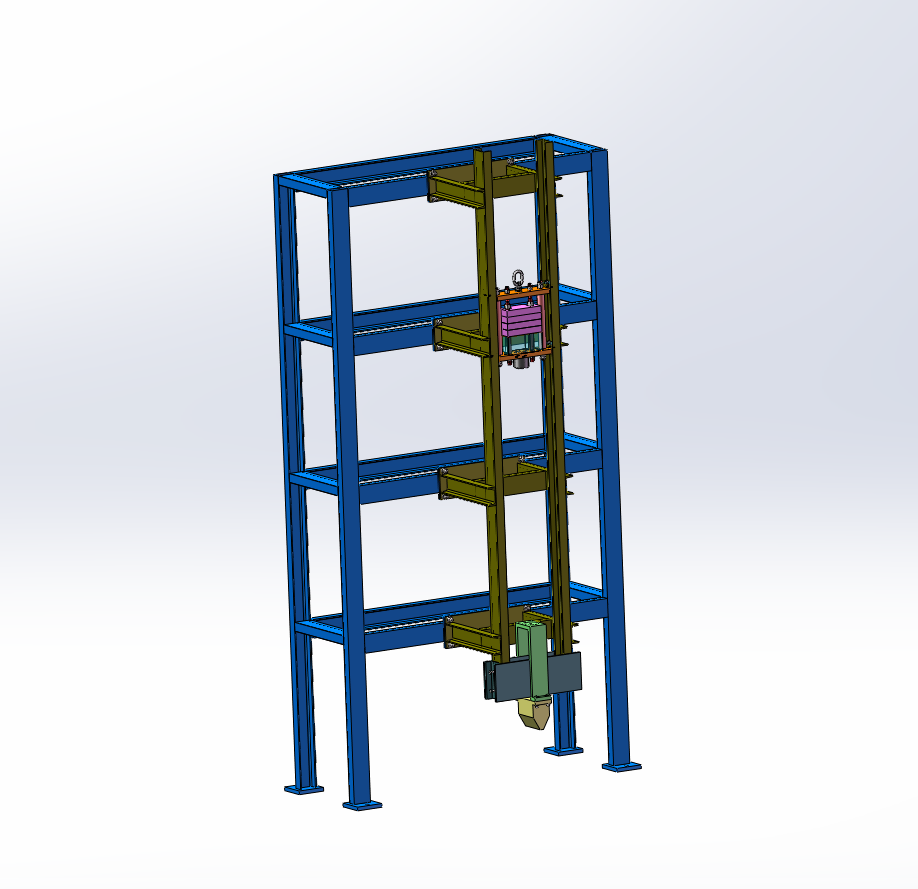 落锤冲击试验机-1（SW+CAD+说明书）