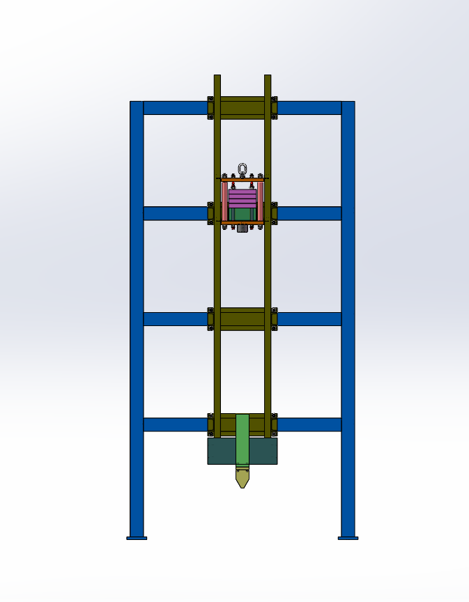 落锤冲击试验机-1（SW+CAD+说明书）