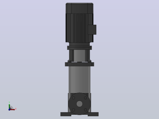 南方泵CDM8-5-2.2KW-（DN40）前视缩略图