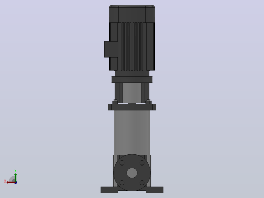南方泵CDM8-5-2.2KW-（DN40）后视缩略图
