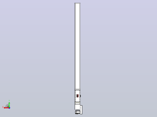 伺服电机集成皮带传动直线执行器TPA-OCB-140-256-L2050-MR-P75-N3后视缩略图