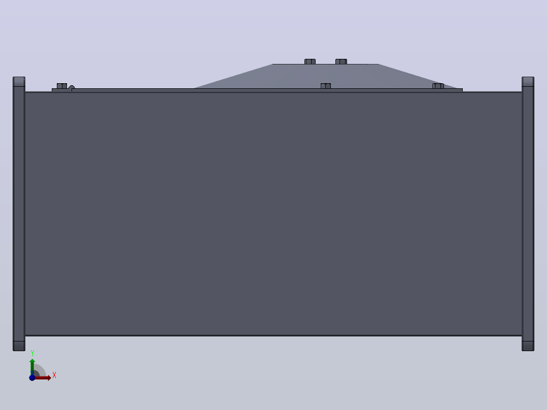 EKRB500×250C1方形管道风机[EKRB500×250C1]前视图