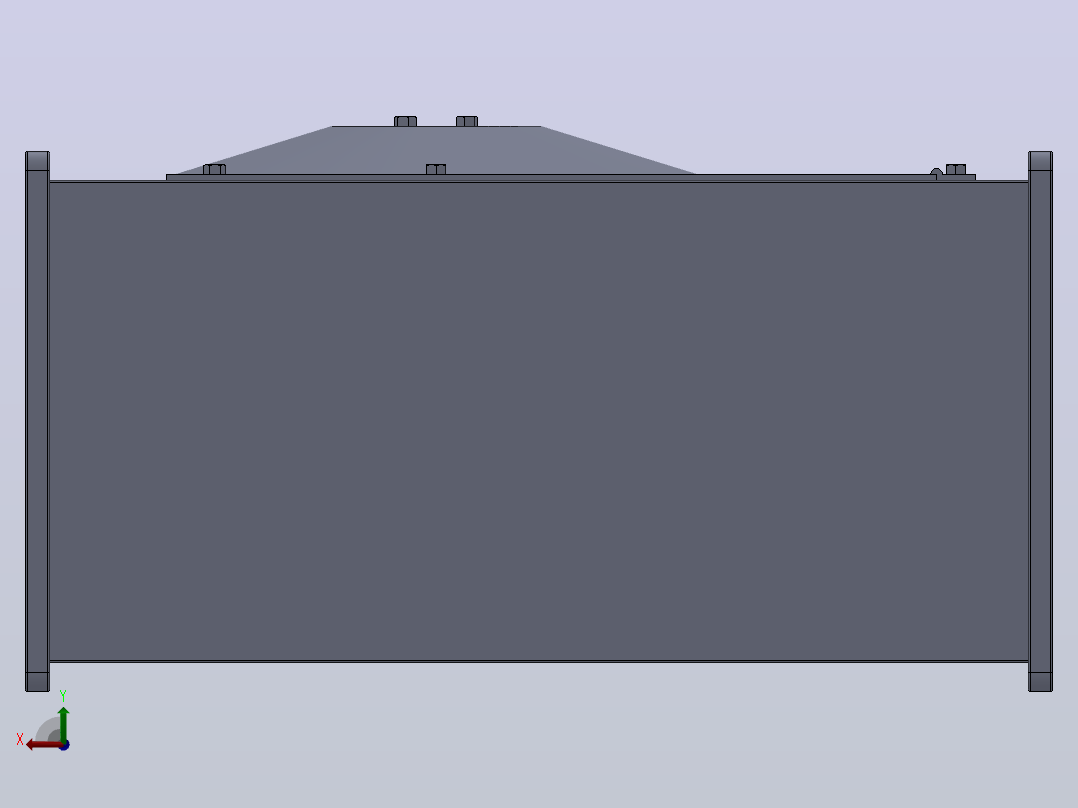 EKRB500×250C1方形管道风机[EKRB500×250C1]后视图